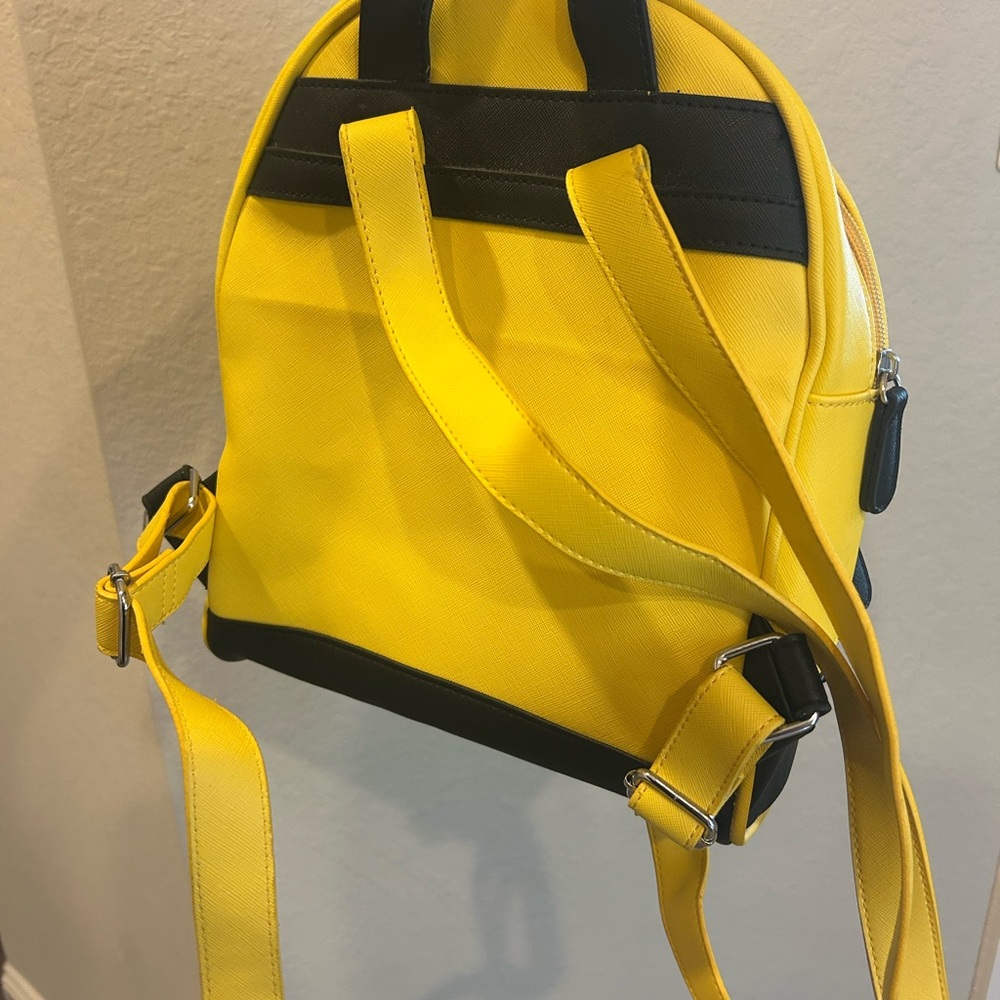 Yellow Minion Backpack with Black Accent - Picture 3 of 3